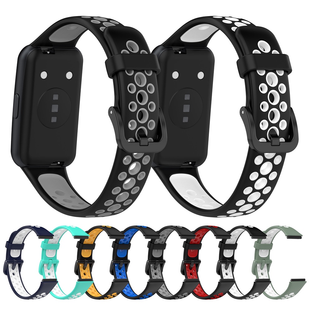 Dây Đeo Silicone Cho Đồng Hồ Thông Minh Huawei Band 8 7 6 / Honor Band 6