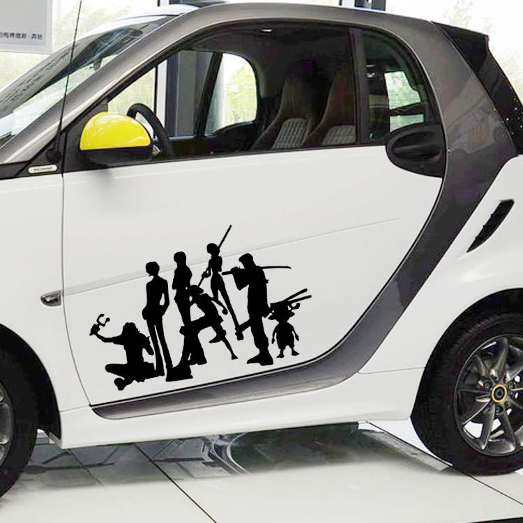 Miếng Dán Trang Trí Xe Hơi / Mô Tô Phản Quang Hình One Piece