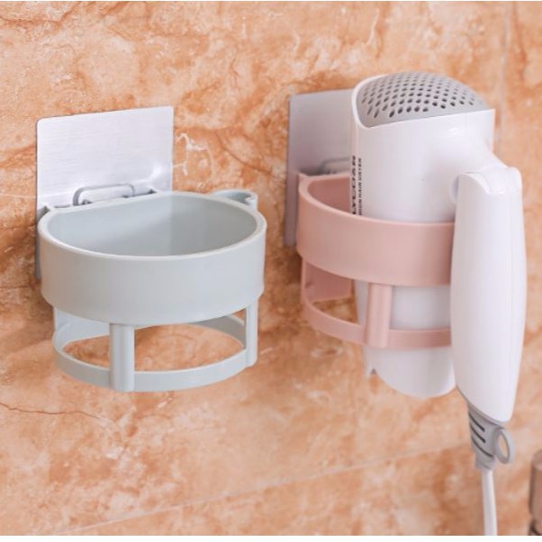 Giá treo máy sấy tóc hít tường tiện dụng