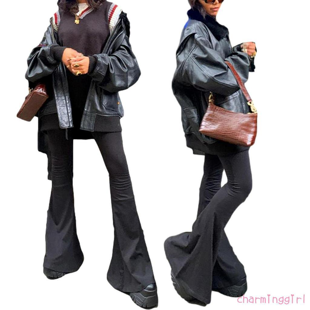 Quần Dài Ống Loe Thời Trang Dành Cho Nữ