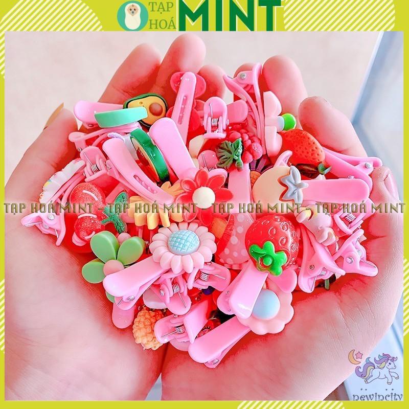 Set 4 Kẹp Tóc Dễ Thương Cho Bé Gái