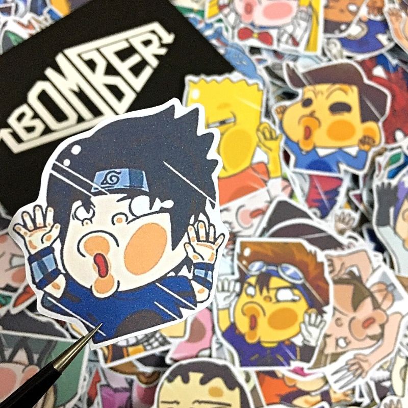 Sticker decal  trang trí cực dễ thương theo chủ đề