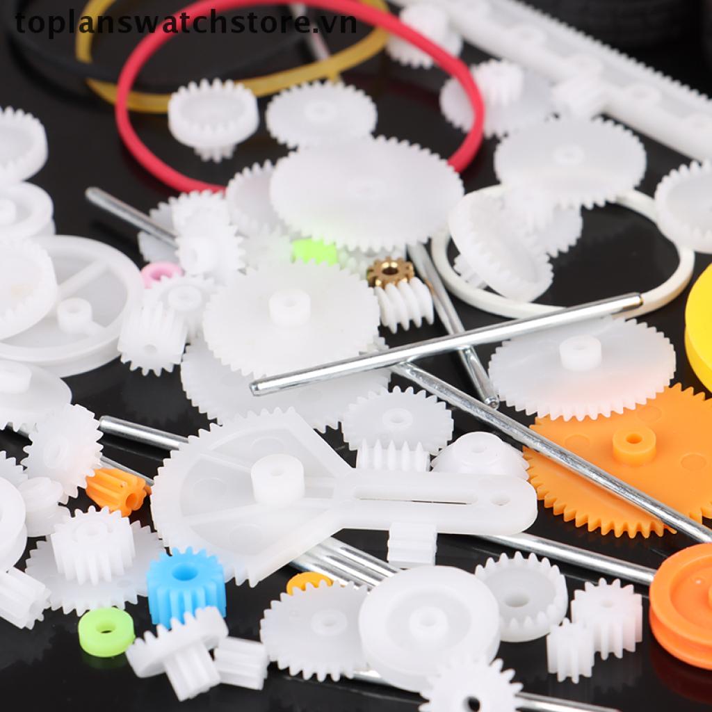 [toplanswatch] Set 78 Bánh Răng Đồ Chơi Bằng Nhựa Cho robot