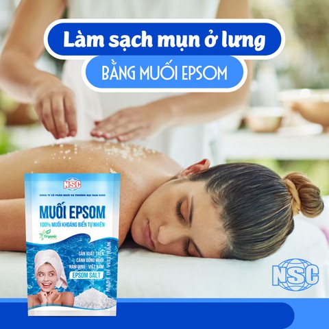 Muối khoáng epsom làm đẹp Royal 200gr giúp cơ thể được thư giãn, lưu thông khí huyết, thải độc tố và giảm đau cơ bắp