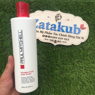 Gel Paul Mitchell tạo kiểu tóc uốn táo xanh Super Sculpt 500ml