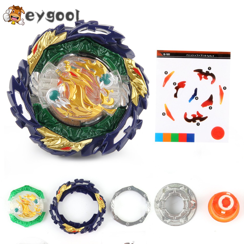 Bộ đồ chơi con quay Beyblade Burst DB B-185 Vanish Fafnir B-184 LR chất lượng cao