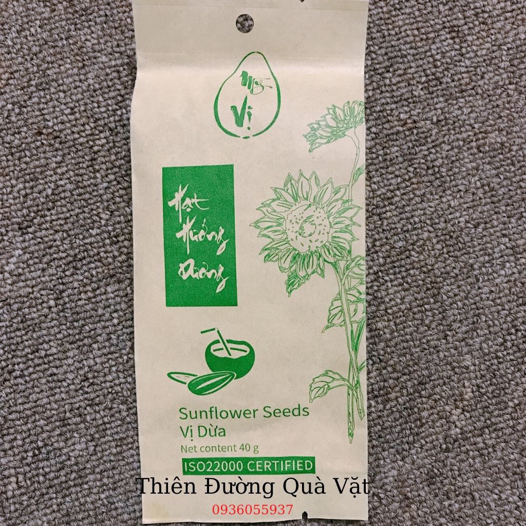 [Siêu Hấp Dẫn] Hướng Dương Vị Dừa Nhập Khẩu Gói 40g | BigBuy360 - bigbuy360.vn