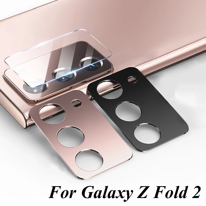 Viền kim loại bảo vệ 360 độ cho ống kính máy ảnh điện thoại Samsung Galaxy Z Fold 2 5g