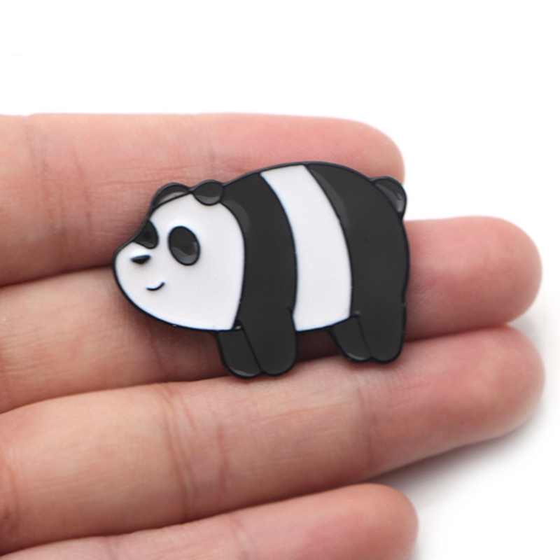 Huy Hiệu Cài Áo Kim Loại Hình Chú Gấu Dễ Thương