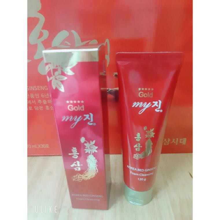 1 Hộp  Sữa Rửa Mặt Hồng Sâm Hàn Quốc My Gold 120g,PP Ánh DươngKorea | BigBuy360 - bigbuy360.vn