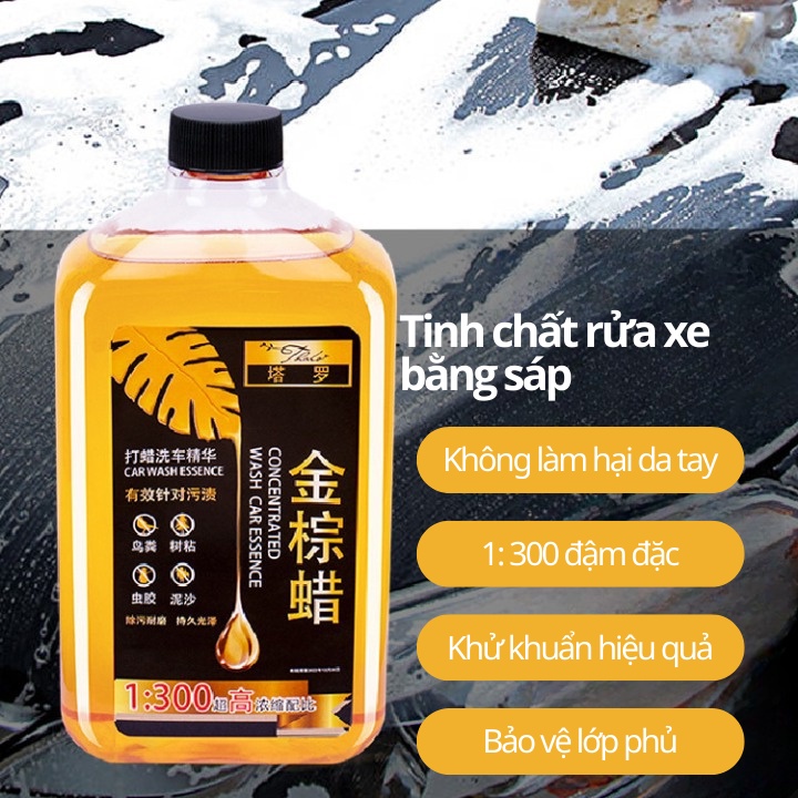 Nước Tẩy Rửa Xe Hơi Đậm Đặc  1000ml - Dung Dịch Rửa Xe Khử Nhiễm Mạnh Lớp Tráng Men 6