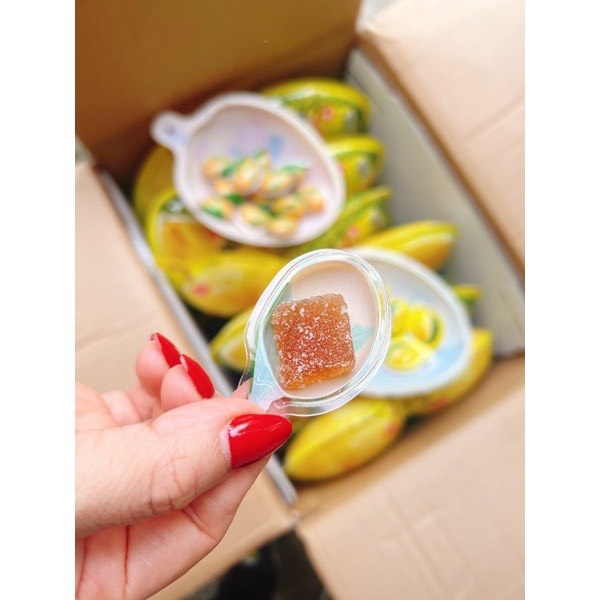Kẹo dẻo sầu riêng, tỳ bà Thái Lan - hộp 88g