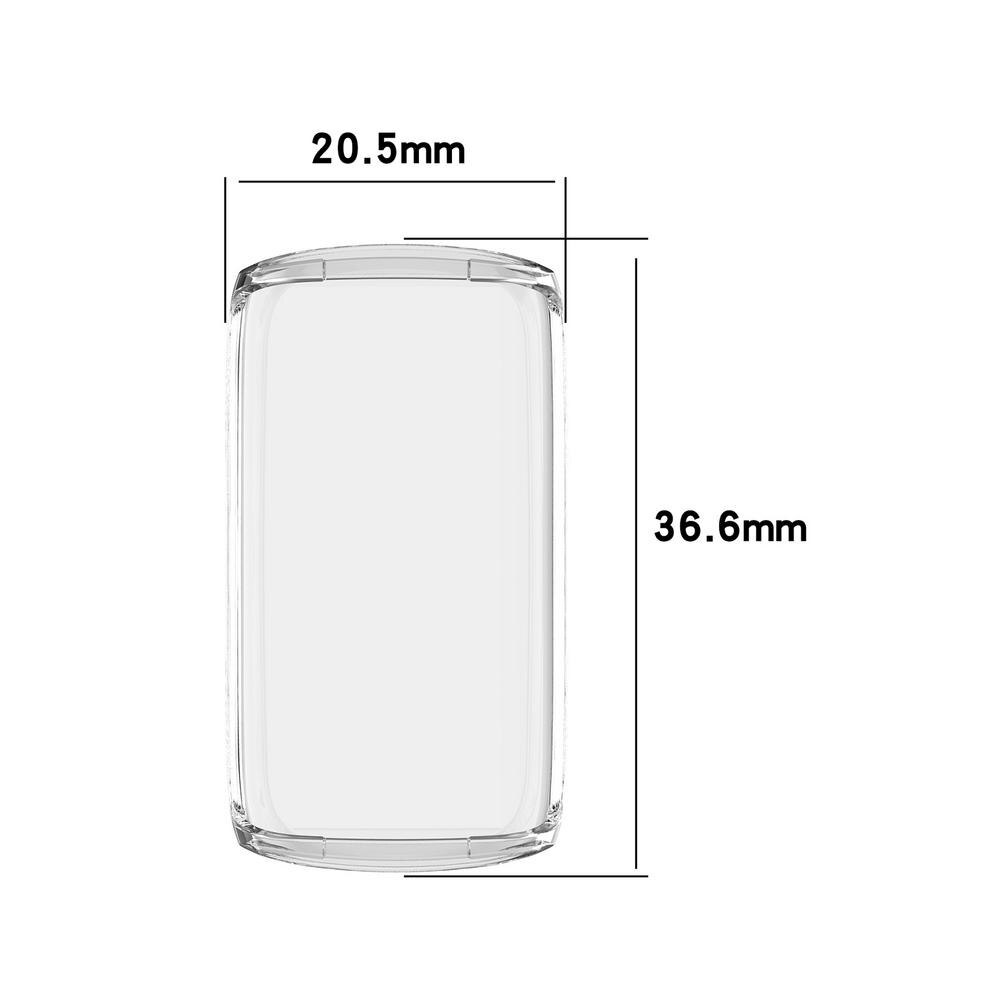 TPU Soft Full Screen Protector Case for Fitbit Luxe Smart bracelet Cover