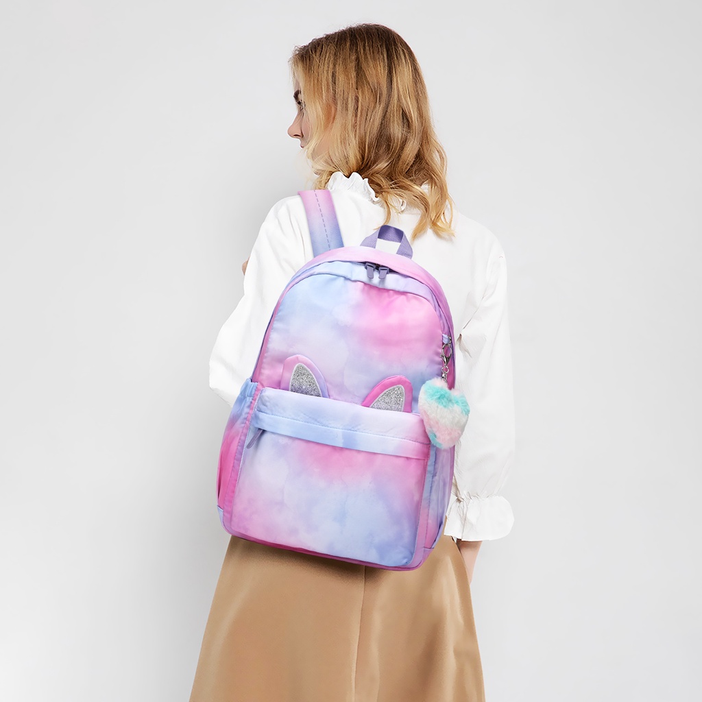 Ba Lô Đi Học Hình Thỏ Dễ Thương Cho Bé Gái Trên 9 Tuổi