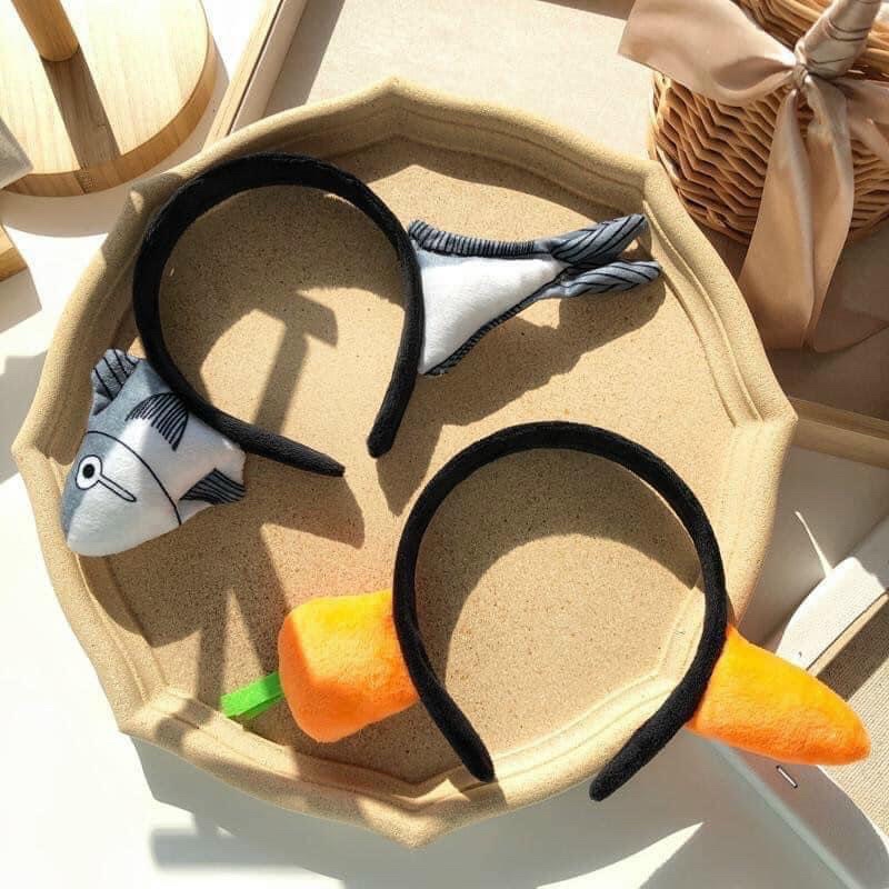 Bờm tóc hình cá 3d siêu hót