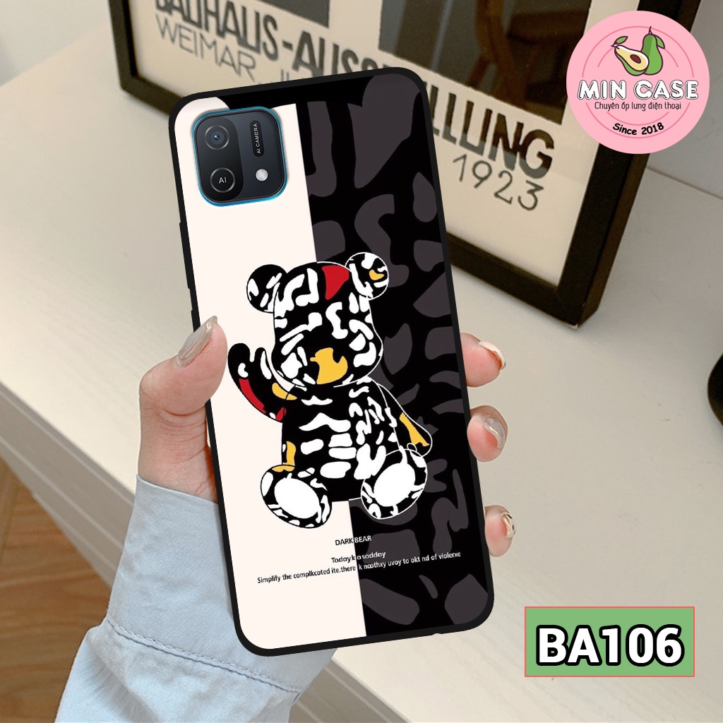 Ốp lưng OPPO A16K hình gấu Bearbriick RẺ - BỀN - ĐẸP