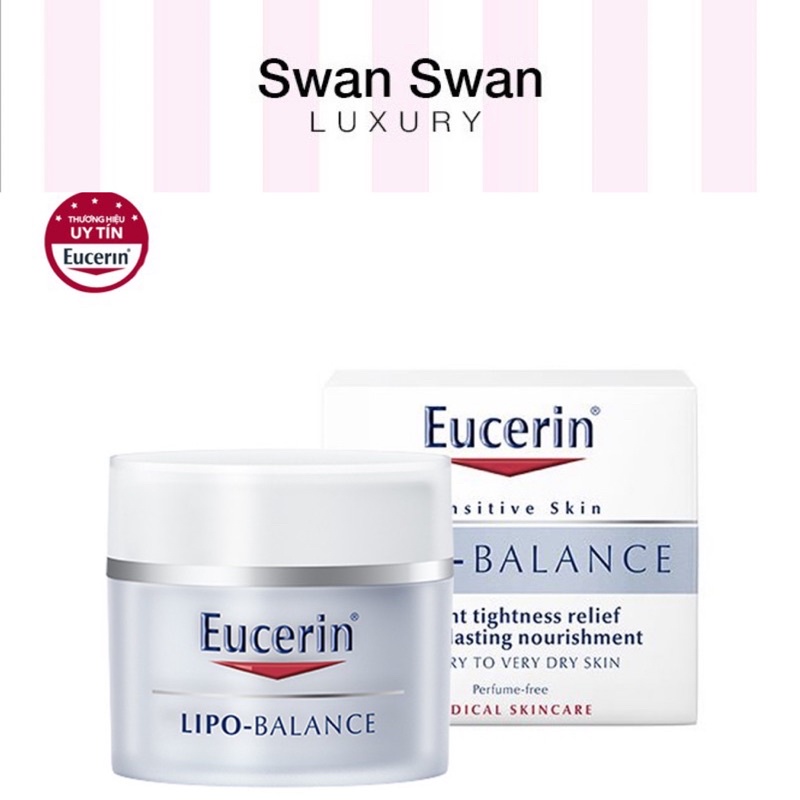 Kem Dưỡng Da Eucerin Lip Balance 50ml