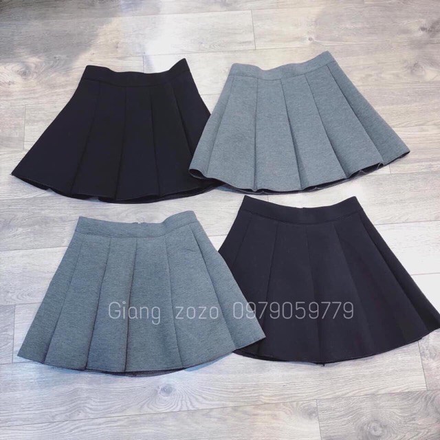 Chân Váy Xếp Li Xốp Phồng