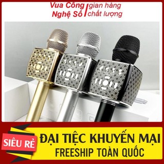 $ Micro karaoke bluetooth Ys-95 cao cấp tích hợp loa hát tại nhà hoặc livestream $