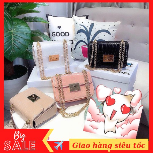 Túi Xách Nữ CNK Khóa Đồng Cao Cấp