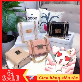 Túi xách nữ cnk khóa đồng cao cấp