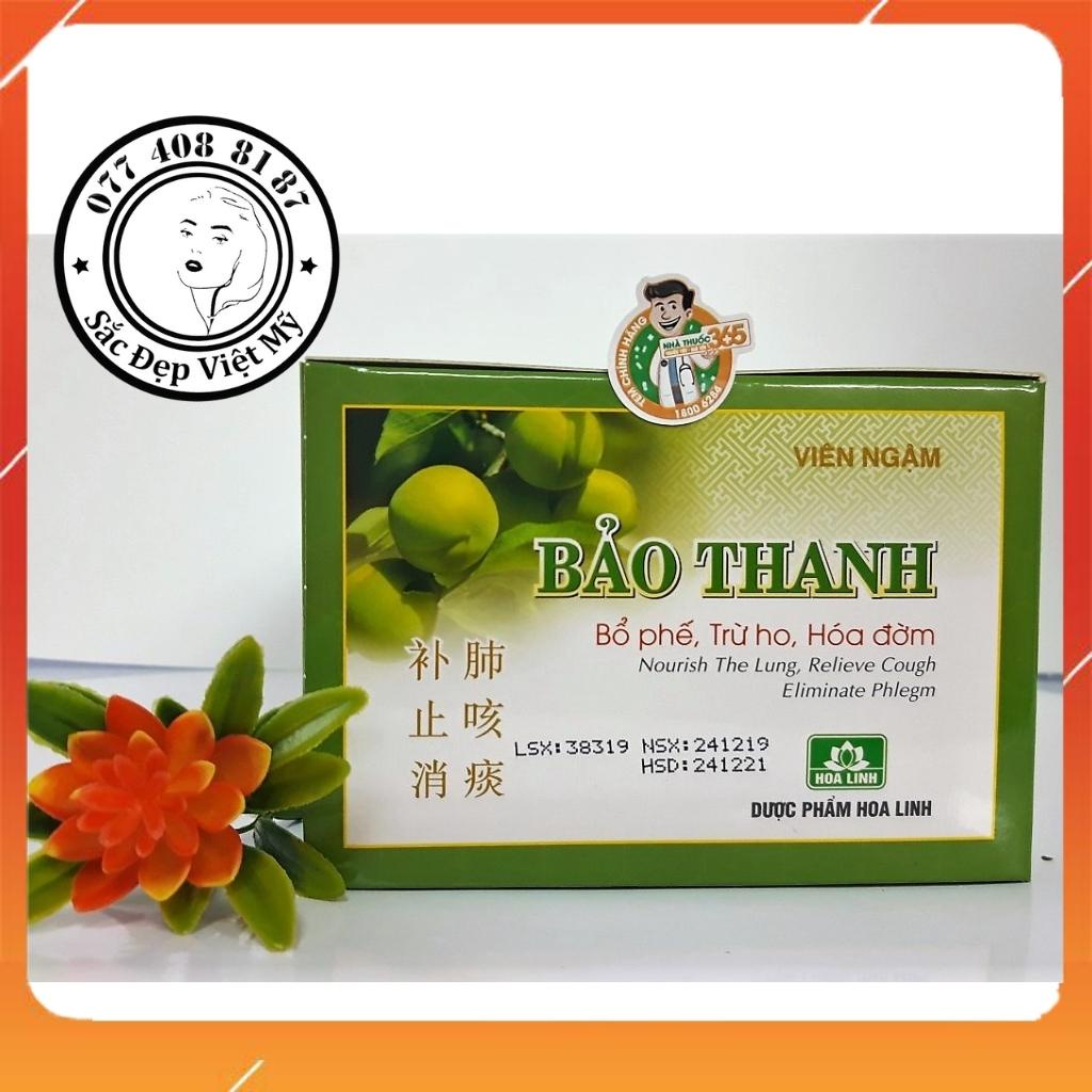 [Mã FGRVSW] Viên Ngậm Ho_Kẹo Ho Bảo Thanh Bổ Phế Trừ Ho Hoá Đờm Hôp 20 Vỉ (Vỉ 5 viên)
