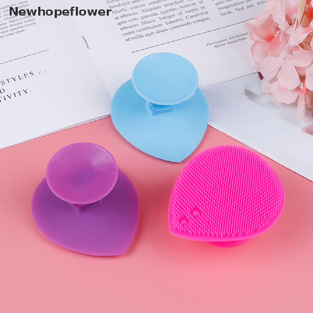 Miếng Silicone Rửa Mặt Tẩy Tế Bào Chết Và Mụn Đầu Đen An Toàn