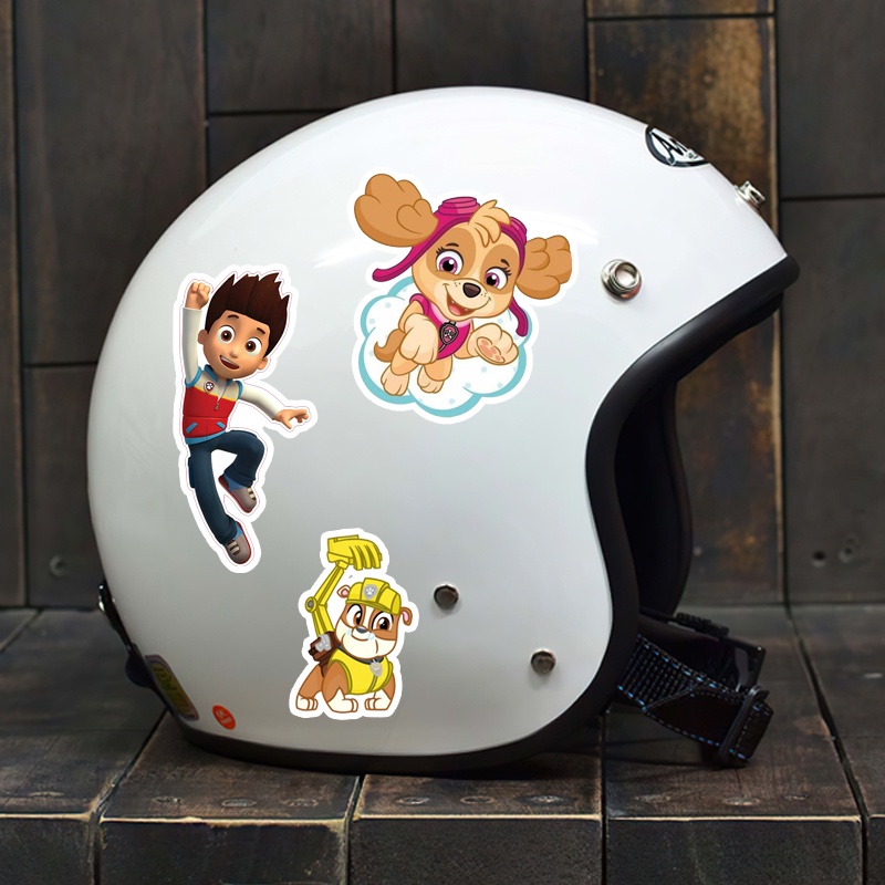 Sticker Những Chú Chó Cứu Hộ | Sticker Dán Mũ Bảo Hiểm Chống Nước Cắt Sẵn Kích Thước 6-10 Cm Chống Nước