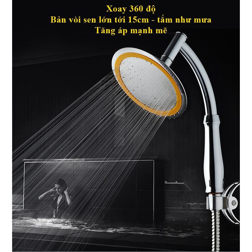 Vòi sen bản lớn cao cấp XLSHOWER XL9002D chịu nhiệt