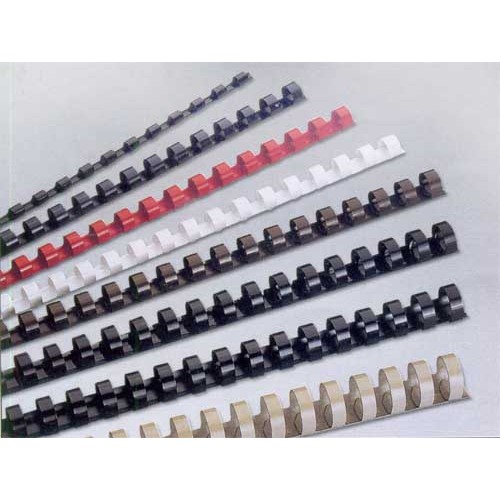 Gáy lò xo nhựa 6mm ( 100 cái, đóng 35 tờ)