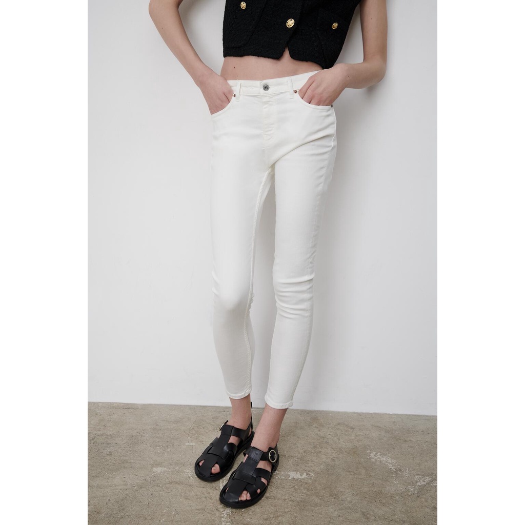 Zara Auth Quần Jean nữ form Slim Fit size 38