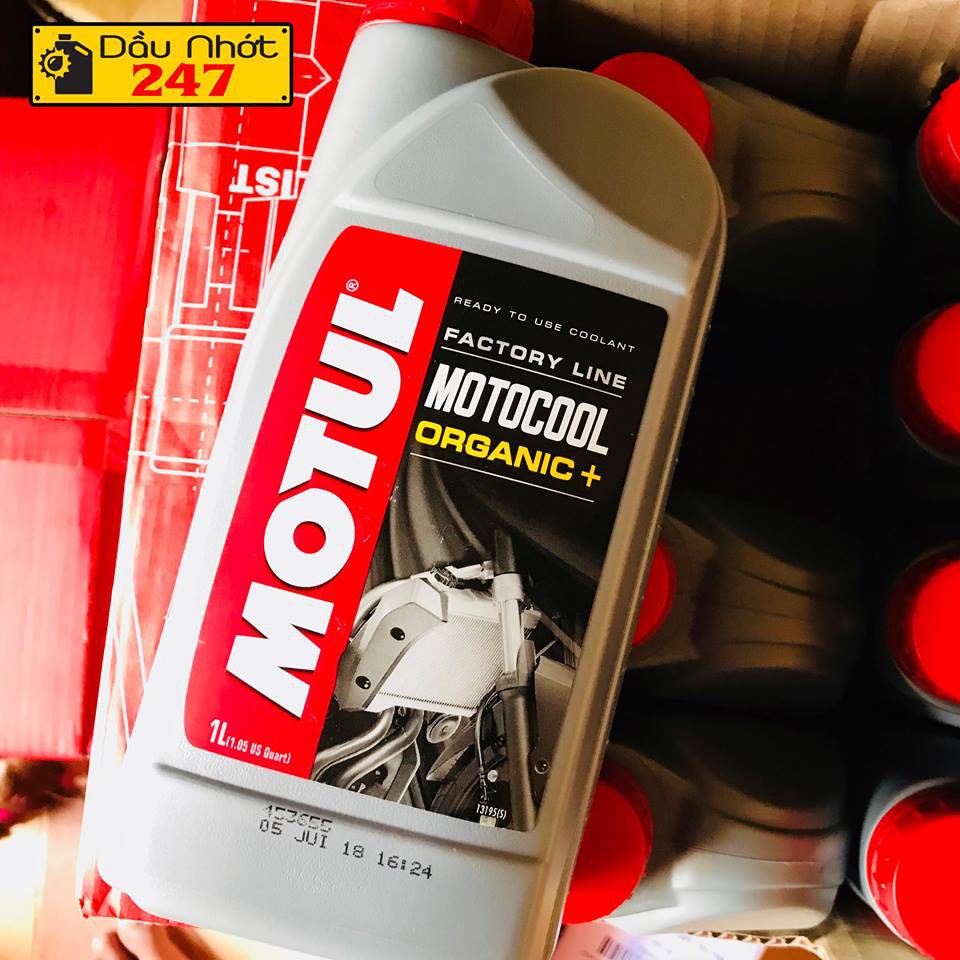 Nước làm mát Motul Motocool Organic Factory Line (Pha sẵn) 1L