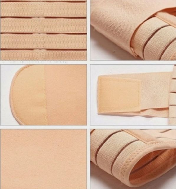 Gen Nịt Bụng Đai Nịt Bụng Định Hình Giảm Mỡ Eo Thon 2 Lớp Thun