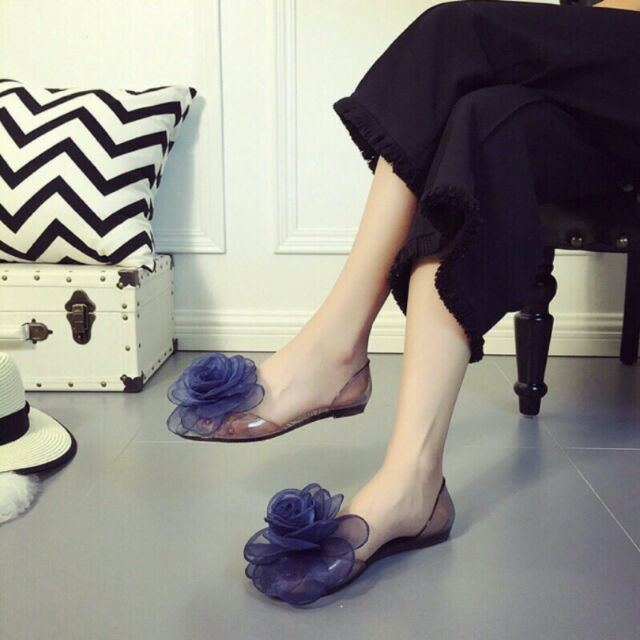 Giày nhựa hoa hồng | BigBuy360 - bigbuy360.vn