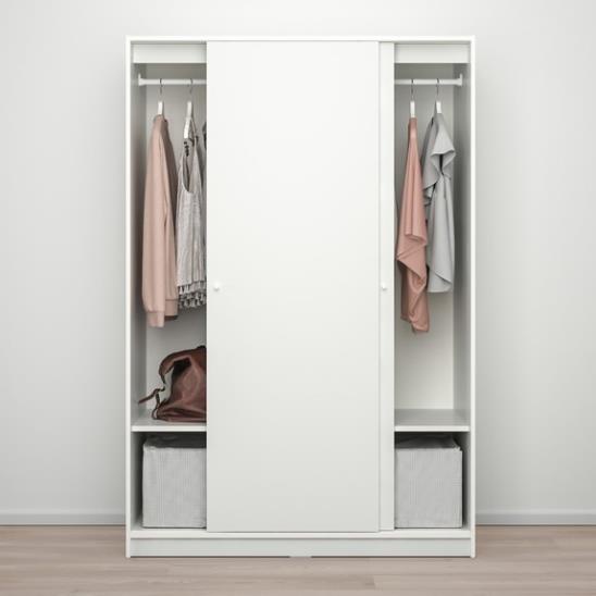 Tủ quần áo 2 cửa lùa đa dụng, 1m2x2m, sản xuất bởi HG