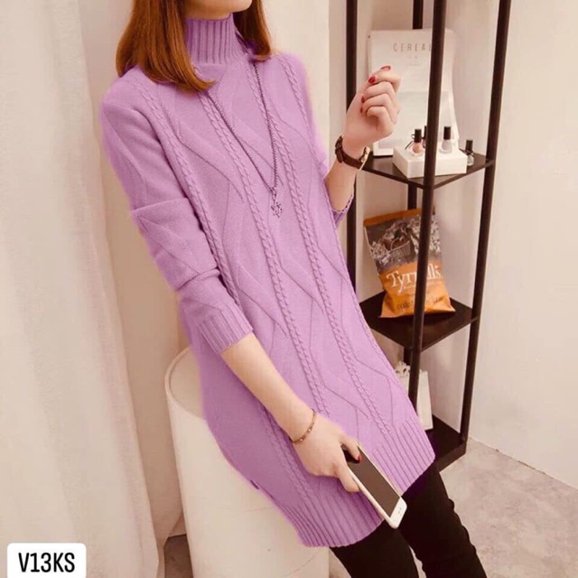 Váy len siêu sang chảnh sẵn hàng tại shop sỉ 130k