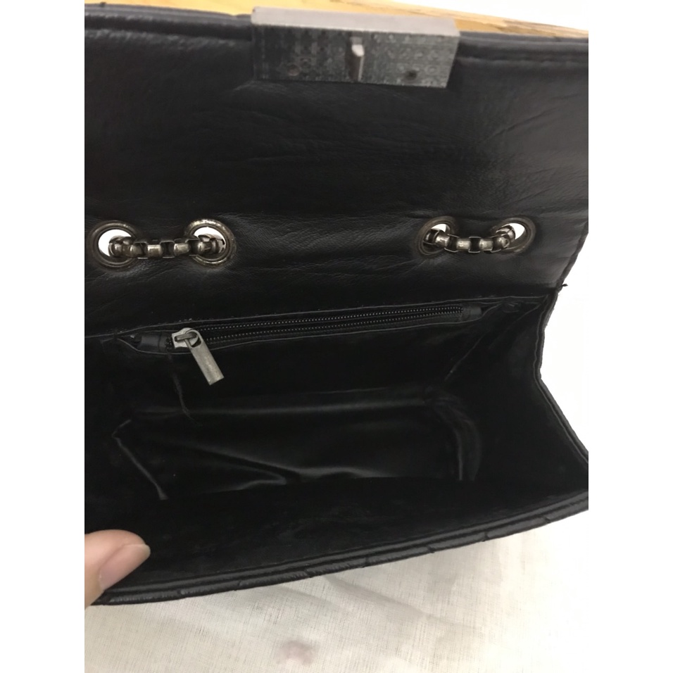 Túi da đeo chéo chất mềm