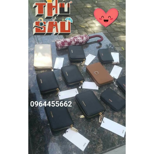 Ví Mango sale 2022 new tag auth kèm bill hãng