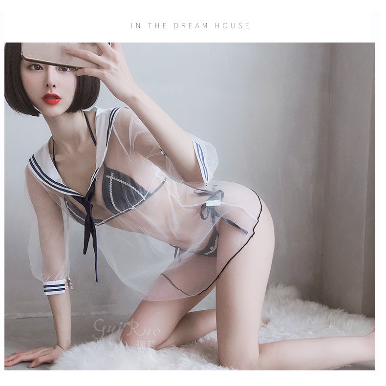 Set Đồ Ngủ Cosplay Sexy Xuyên Thấu S15 | BigBuy360 - bigbuy360.vn