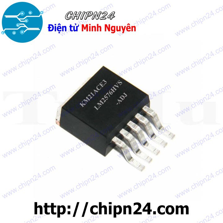 [2 CON] IC LM2576HVS-ADJ TO-263 (SMD Dán) (Input 4V-60V) (LM2576 2576)