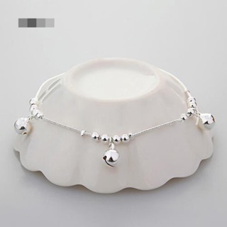 Lắc chân mạ bạc xinh xắn hàn quốc dành cho nữ