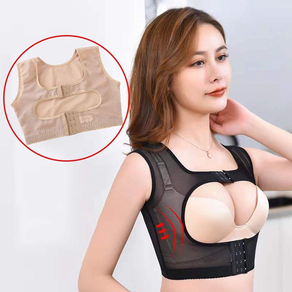 BACK2LIFE Áo Lót Hỗ Trợ Nâng Ngực Chống Chảy Xệ