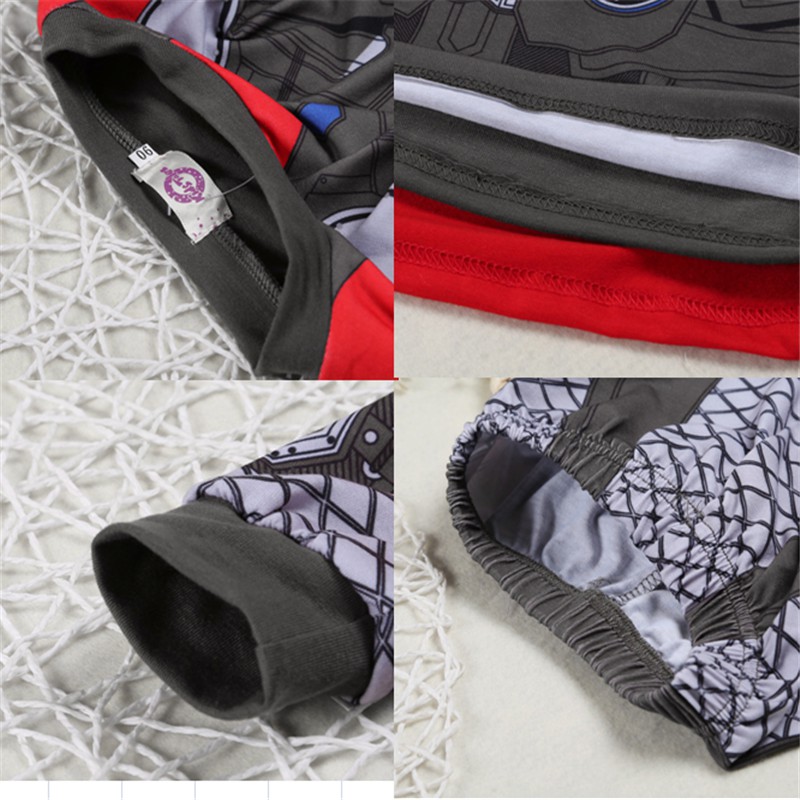 Bộ đồ ngủ siêu nhân vải cotton dành cho bé trai