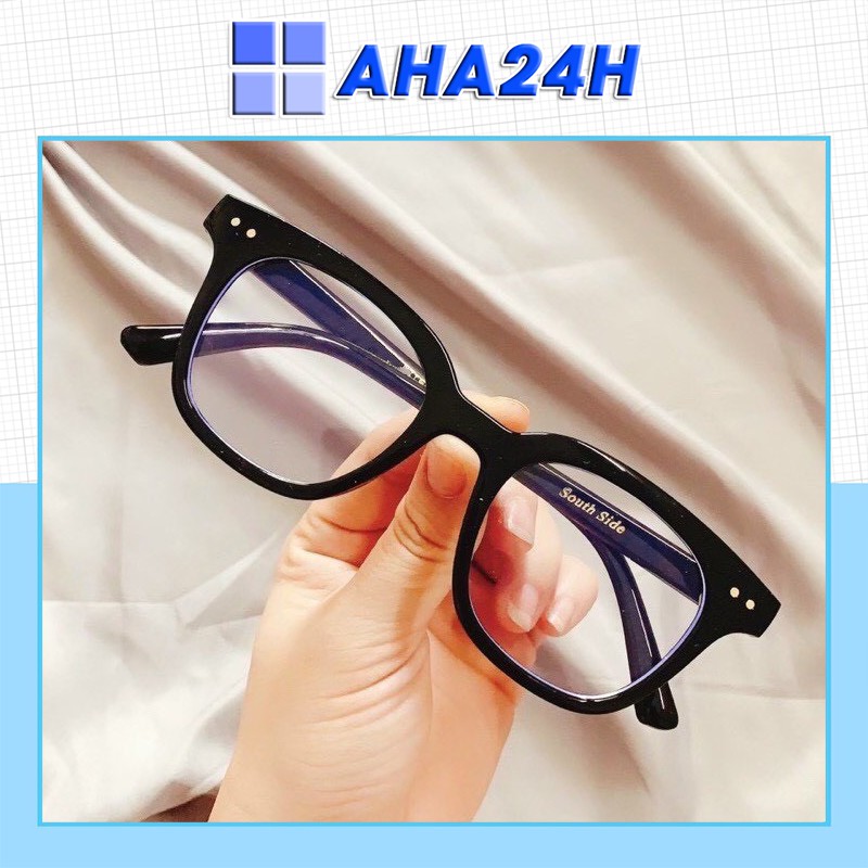 Mắt kính giả cận gọng vuông thời trang nam nữ đẹp AH129 | BigBuy360 - bigbuy360.vn