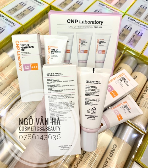 [CNP]Kem chống nắng nâng tone CNP Laboratory Tone-Up Protection Sun SPF42/PA+++