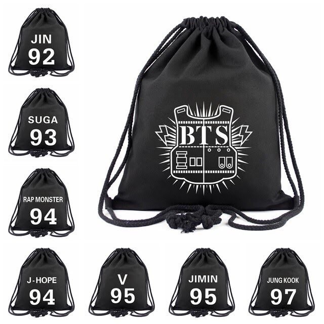 Balo Dây Rút BTS - Vừa A4