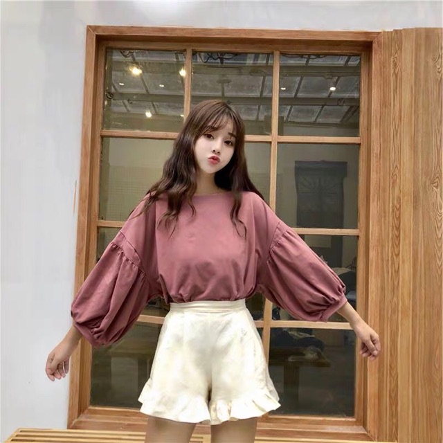 Áo chun lỡ tay bồng KAN0319