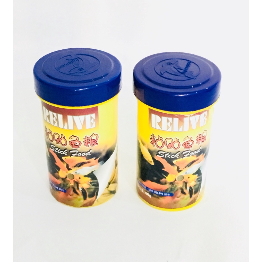 RELIVE (Hủ 50gr)  - Dạng Dán - Thức Ăn - Thực Phẩm - Cho Cá Cảnh