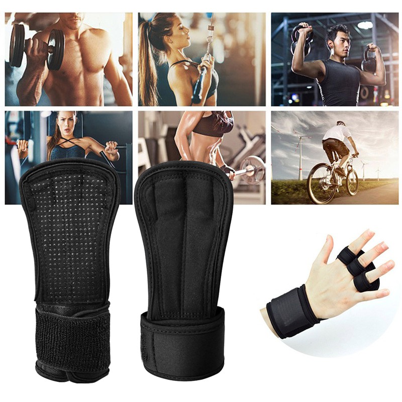 Bộ 02 Găng Tay Tập GYM Bảo Vệ Lòng Bàn Tay Sport Extra - Sport Extra