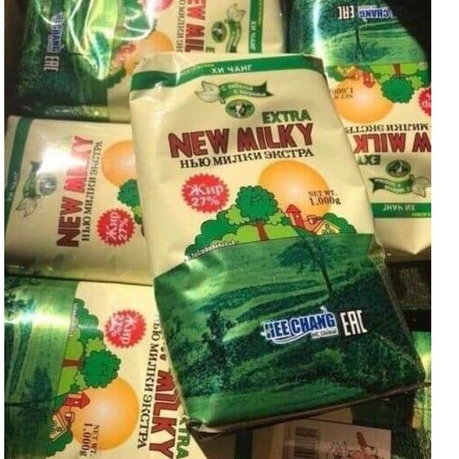 1kg Sữa béo tăng cân Nga New Milky